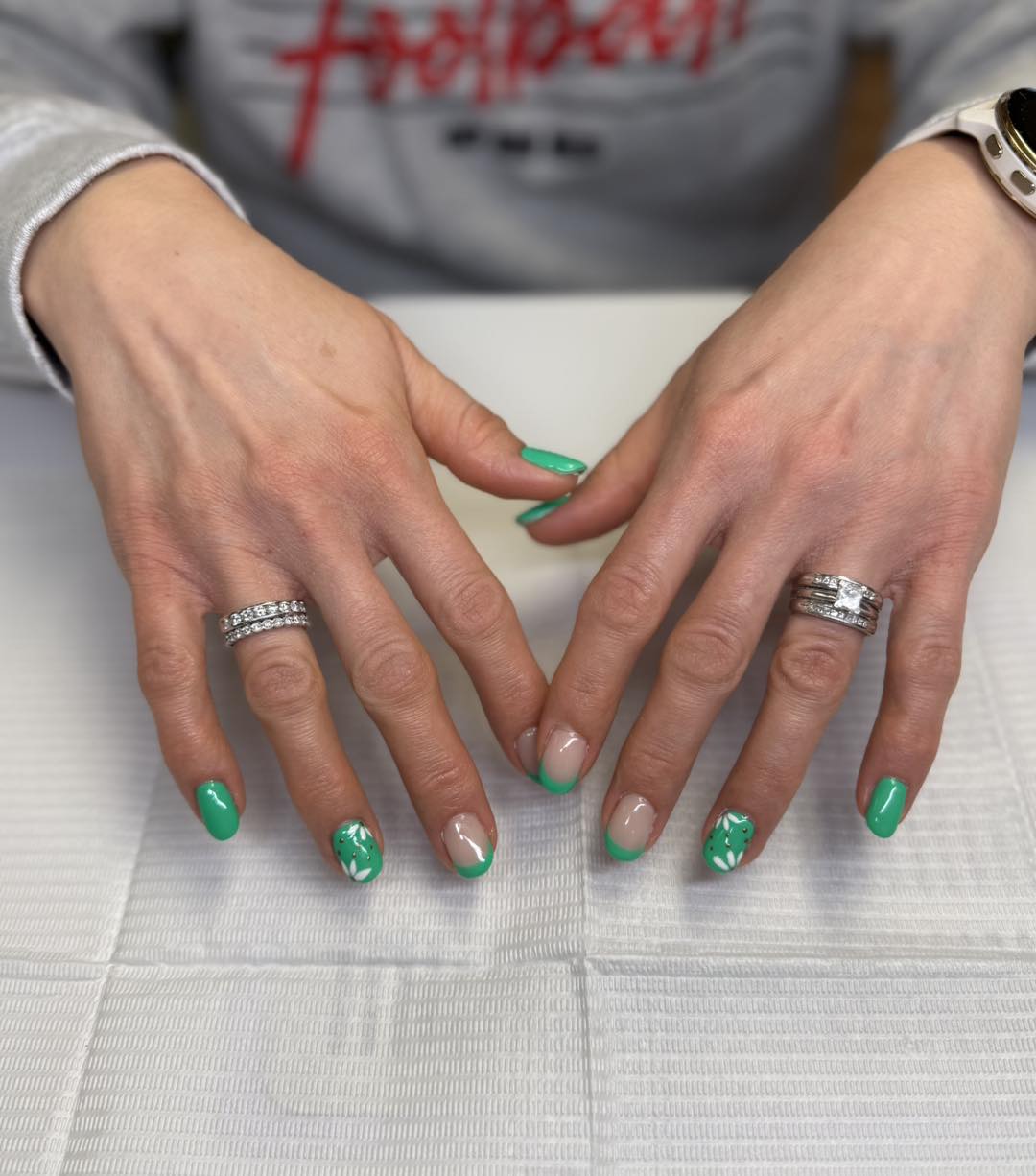Custom nail art by Jaide