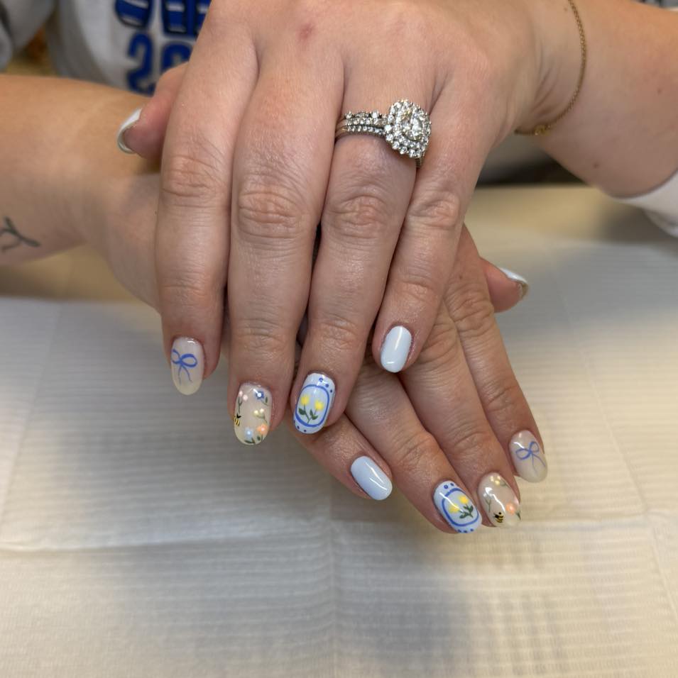 Custom nail art by Jaide