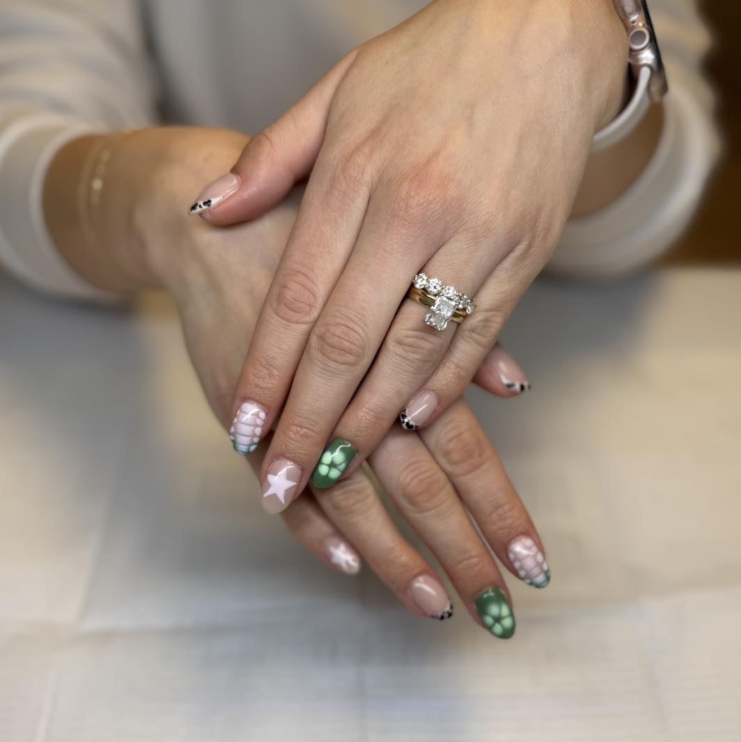 Custom nail art by Jaide