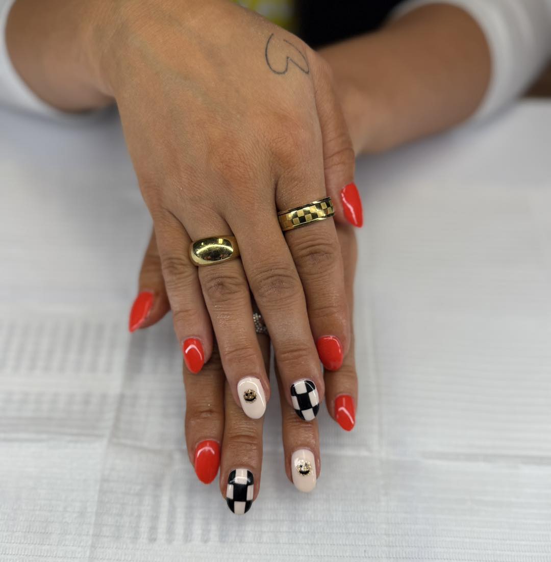 Custom nail art by Jaide