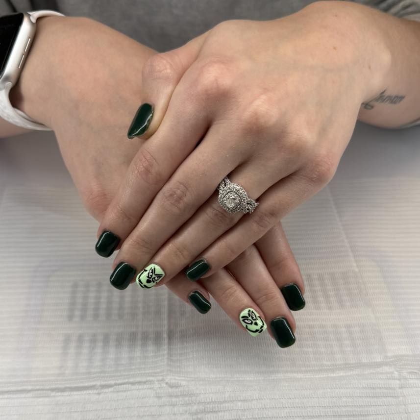 Custom nail art by Jaide
