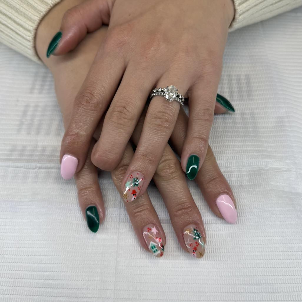 Custom nail art by Jaide