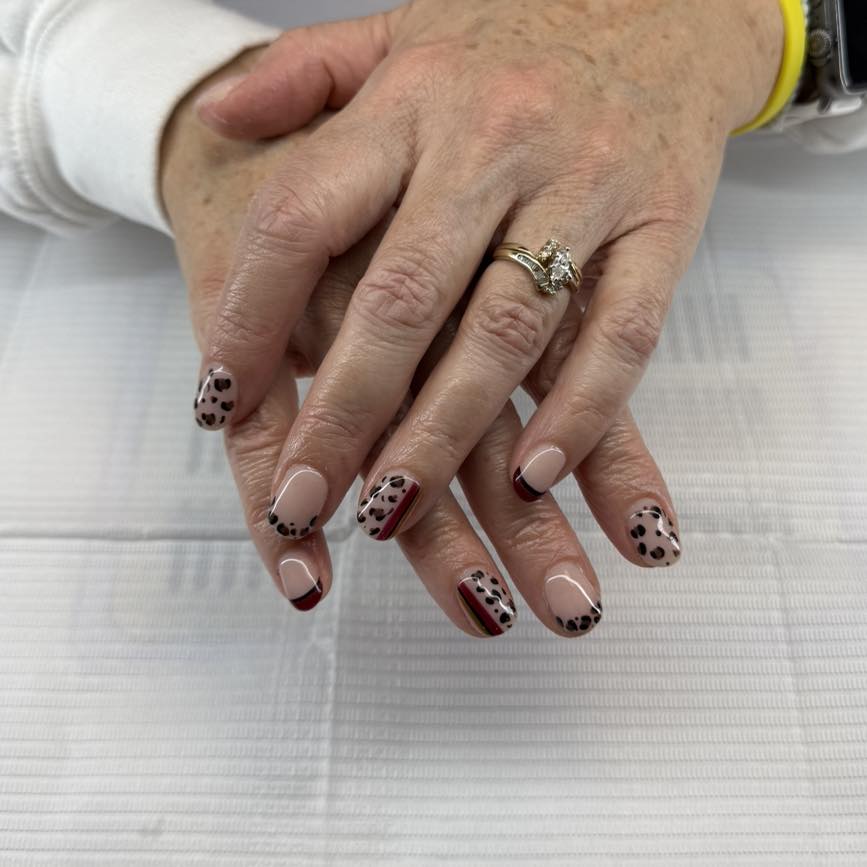 Custom nail art by Jaide