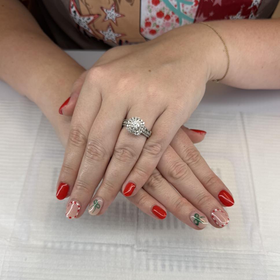 Custom nail art by Jaide