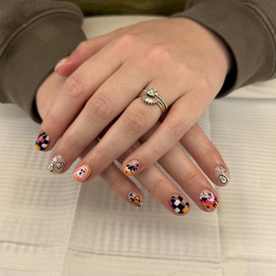 Custom nail art by Jaide