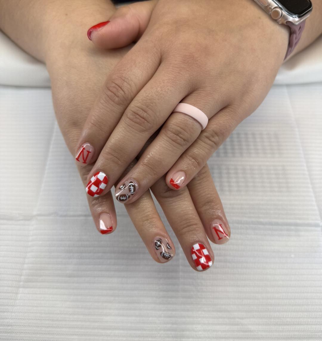 Custom nail art by Jaide