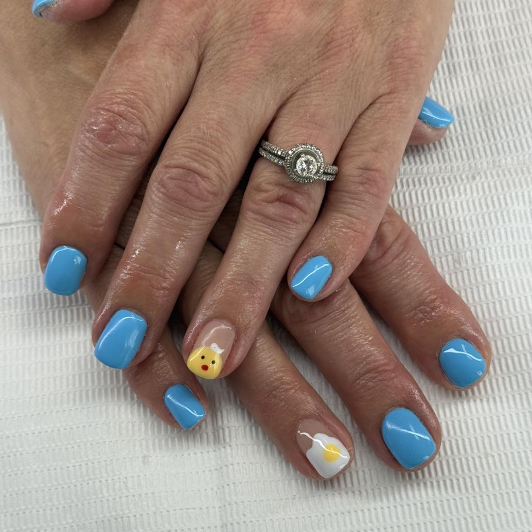 Custom nail art by Jaide