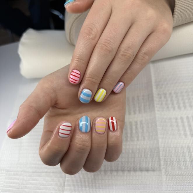 Custom nail art by Jaide