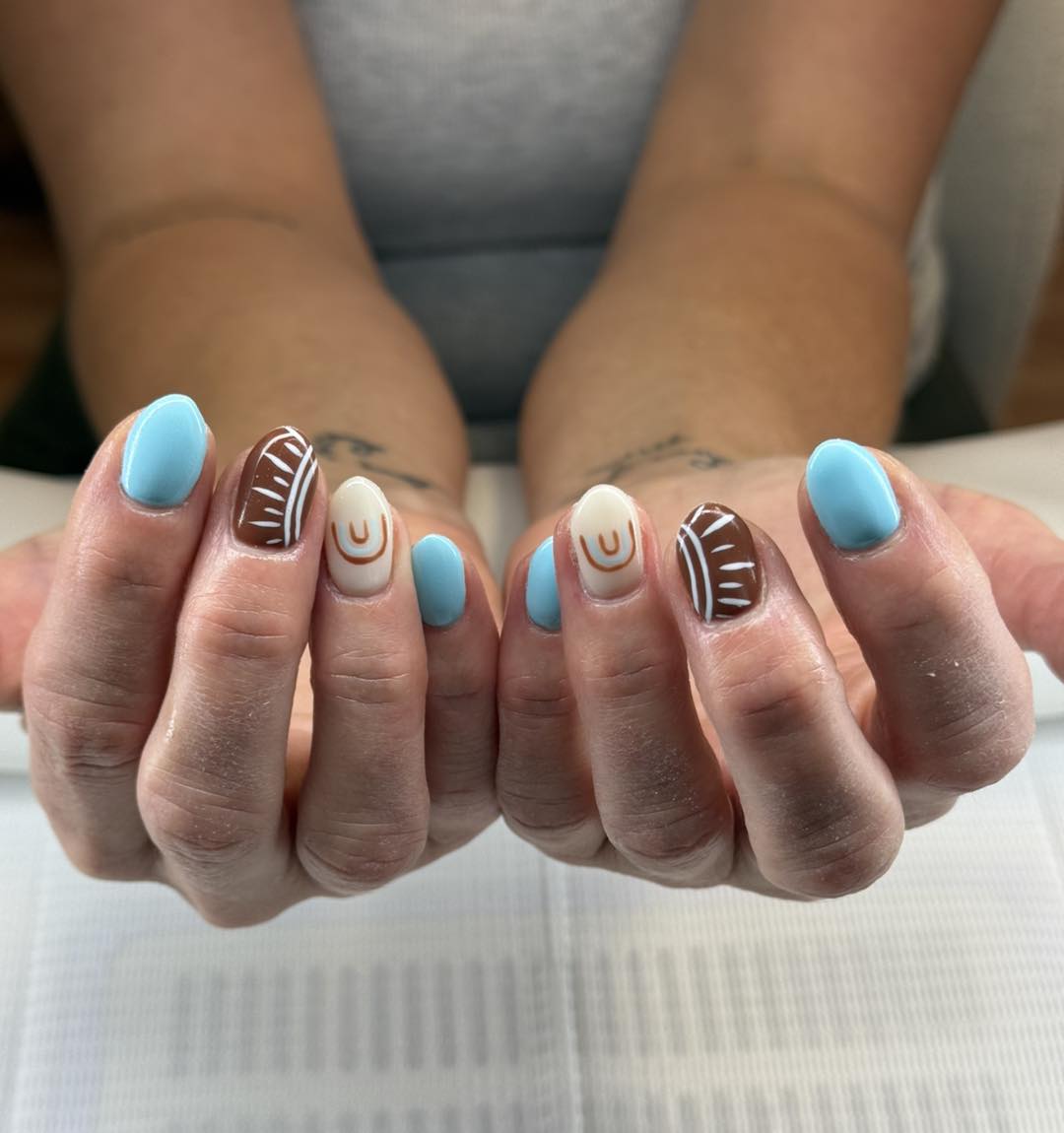 Custom nail art by Jaide